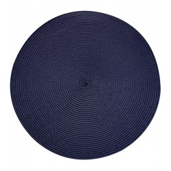 Lugar 38cm Americano De Poliéster Fresno Espiral Marinho